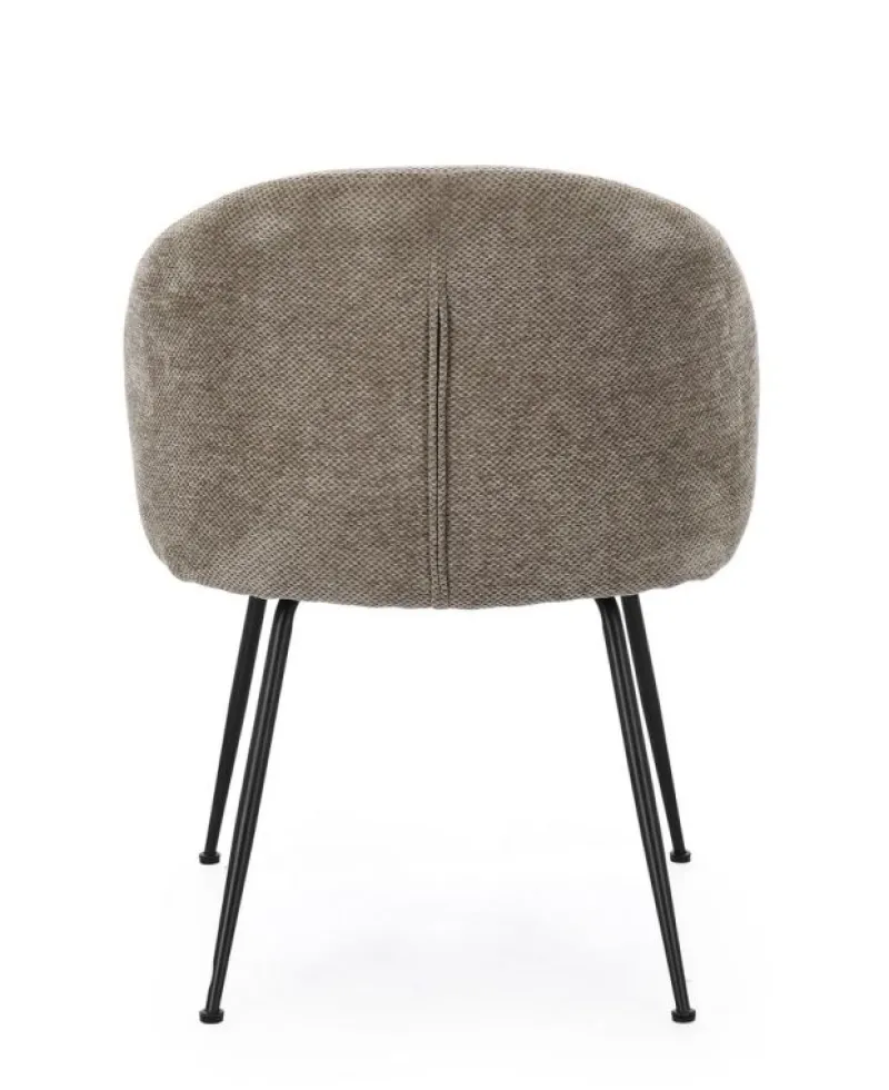 Outlet Bizzotto SEDIA GESIEN TORTORA SCURO