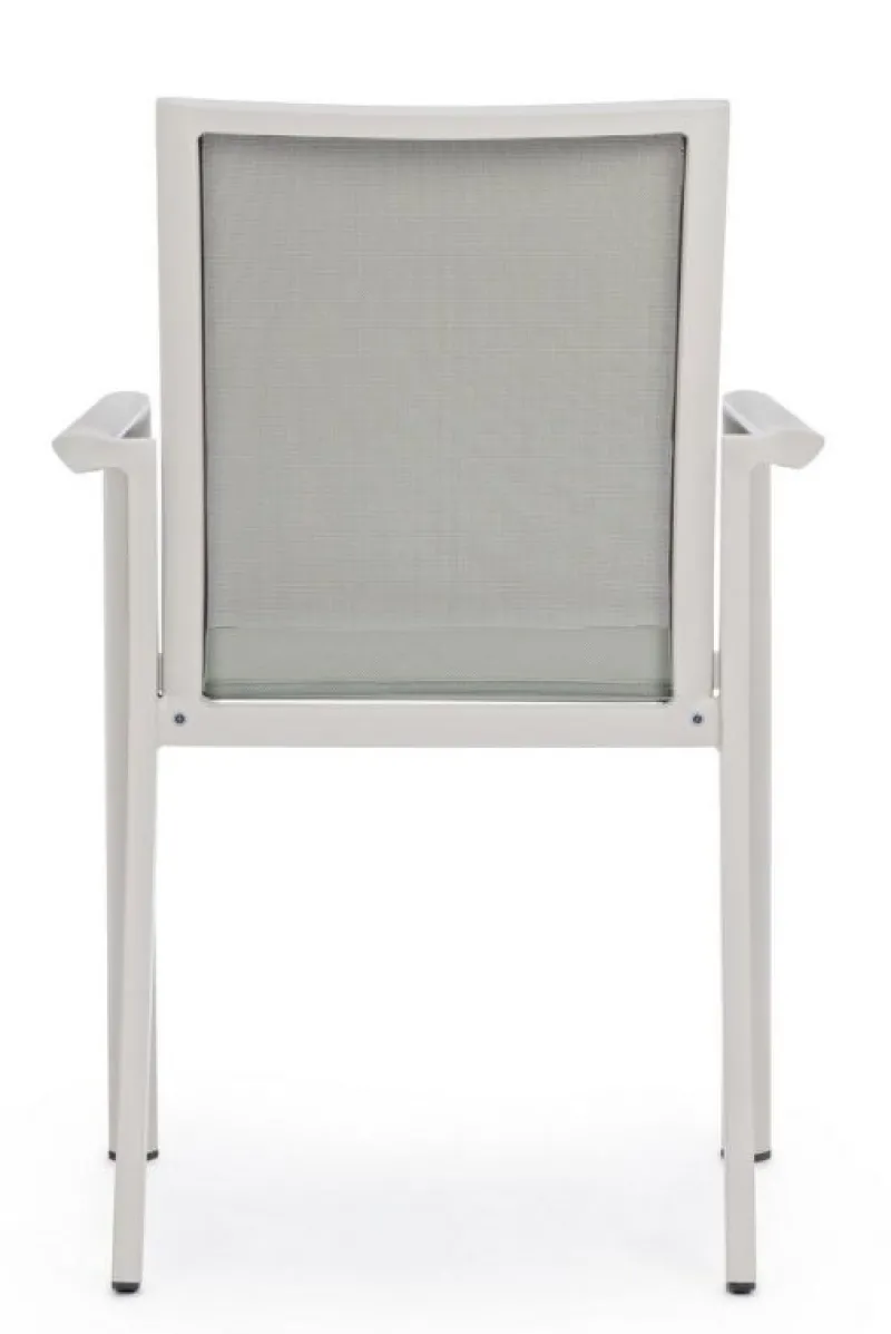 Bizzotto SEDIA IN ALLUMINIO IMPILABILE - KONNOR