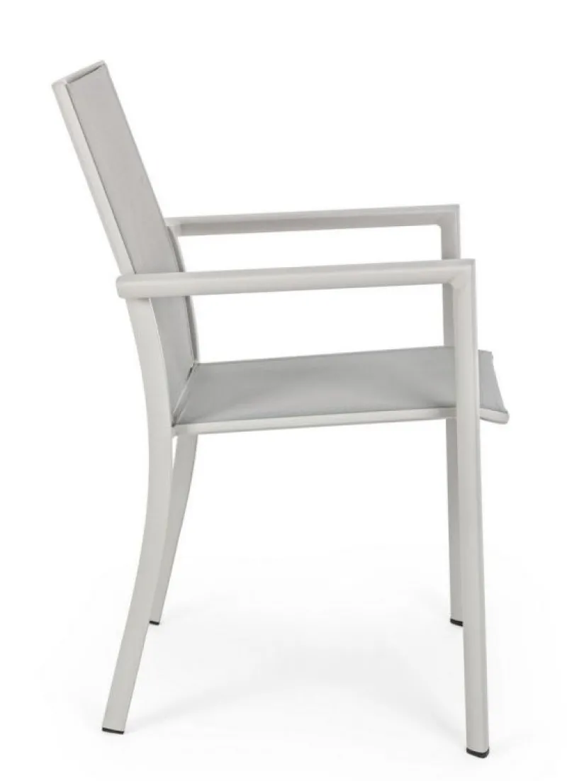 Bizzotto SEDIA IN ALLUMINIO IMPILABILE - KONNOR