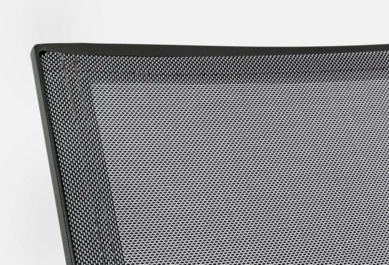 Best Bizzotto SEDIA IN ALLUMINIO IMPILABILE ANTARCITE GK52 - CRUISE