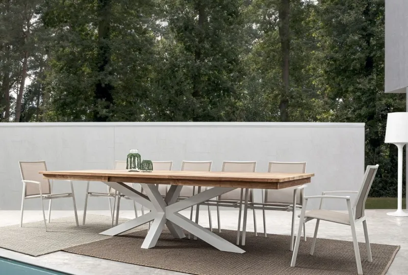 Sale Bizzotto SEDIA IN ALLUMINIO IMPILABILE BIANCO GK50 - CRUISE