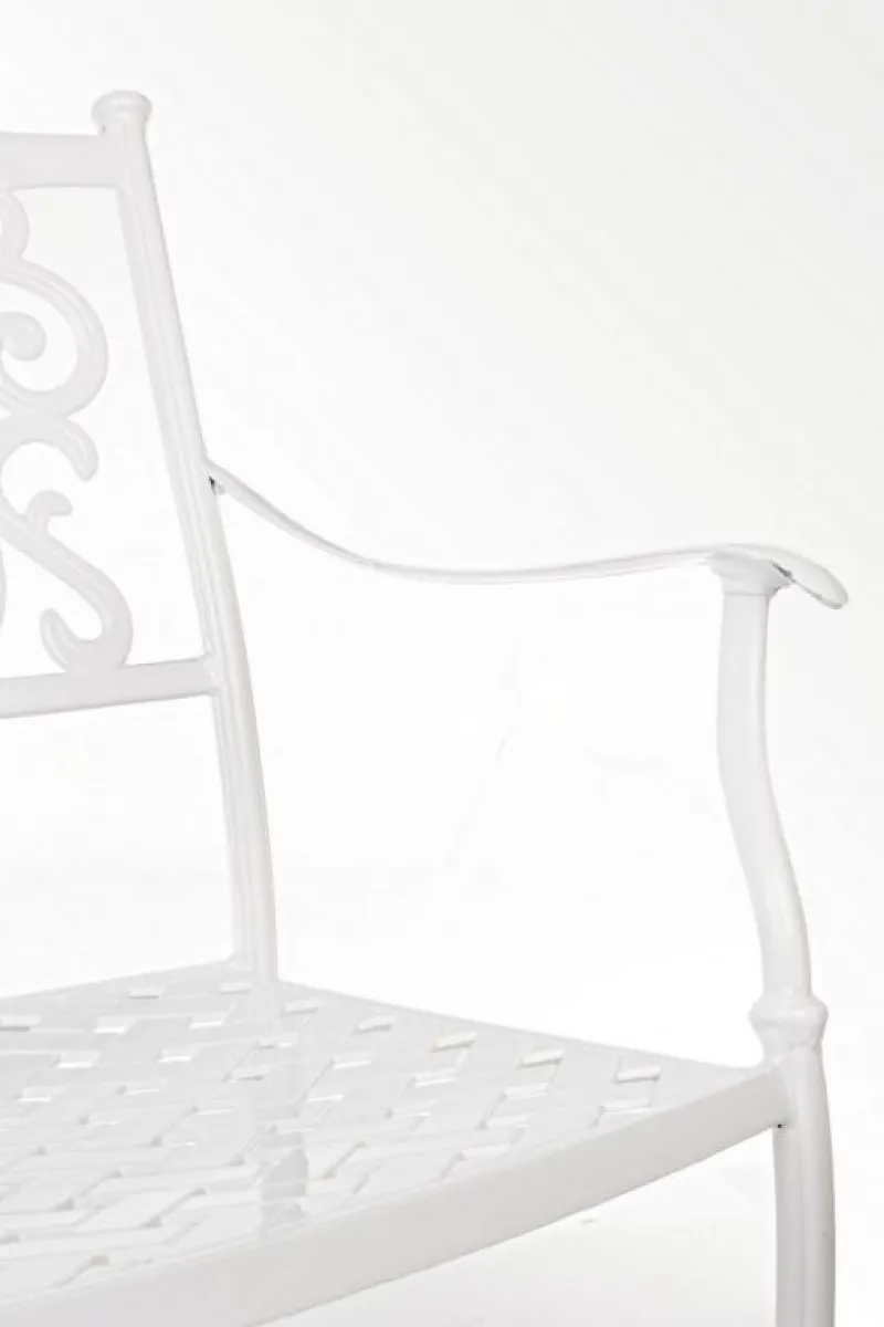 Discount Bizzotto SEDIA IN ALLUMINIO IMPILABILE BIANCA- IVREA