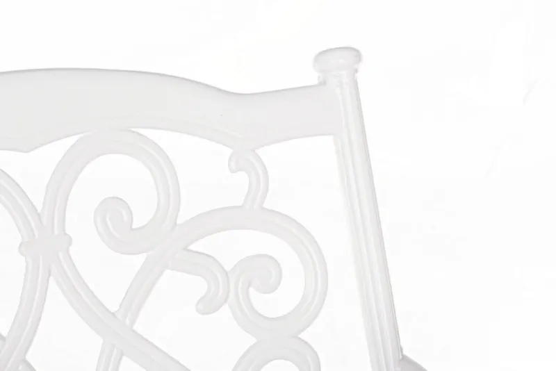 Discount Bizzotto SEDIA IN ALLUMINIO IMPILABILE BIANCA- IVREA