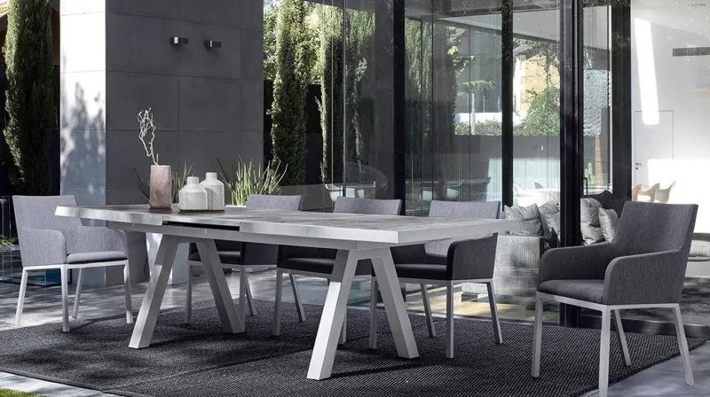 New Bizzotto SEDIA IN ALLUMINIO LUNAR - OWEN