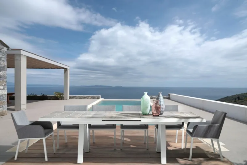 New Bizzotto SEDIA IN ALLUMINIO LUNAR - OWEN