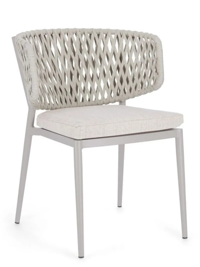 Outlet Bizzotto SEDIA IN CORDA MOON WG24 - NOELIA