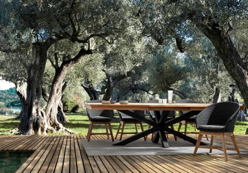 Online Bizzotto SEDIA IN CORDA PER ESTERNO ANTRACITE - COACHELLA