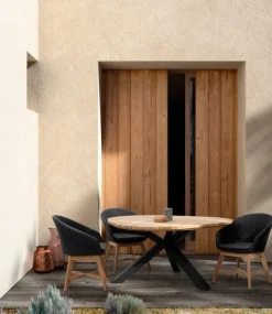 Online Bizzotto SEDIA IN CORDA PER ESTERNO ANTRACITE - COACHELLA