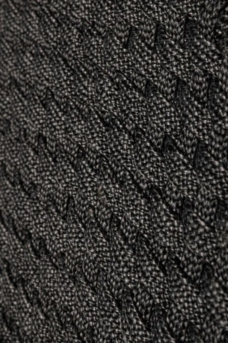 Online Bizzotto SEDIA IN CORDA PER ESTERNO ANTRACITE - COACHELLA