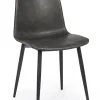 Online Bizzotto SEDIA IN ECOPELLE ANTRACITE - KYRA