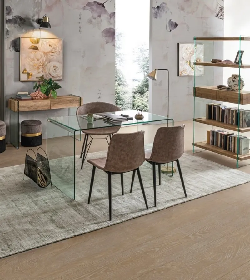 Best Bizzotto SEDIA IN ECOPELLE BEIGE - WARHOL