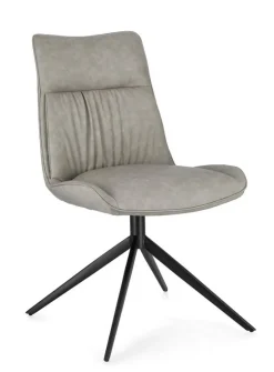 New Bizzotto SEDIA IN ECOPELLE TORTORA - JORDAN