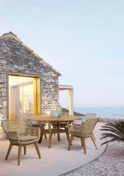 Outlet Bizzotto SEDIA IN FIBRA SINTETICA NATURALE - MADISON