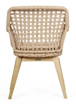 Outlet Bizzotto SEDIA IN FIBRA SINTETICA NATURALE - MADISON