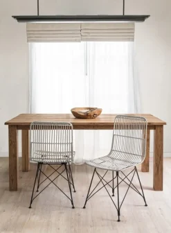 Sale Bizzotto SEDIA IN FIBRE NATURALI BIANCA - LUCILA KUBU