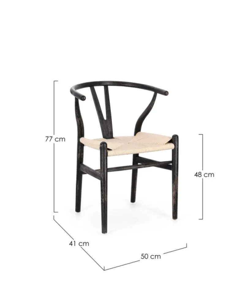 Discount Bizzotto SEDIA IN LEGNO - ARTEMIA