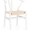 Discount Bizzotto SEDIA IN LEGNO BIANCO - ARTAS