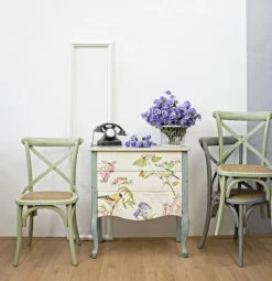 Online Bizzotto SEDIA IN LEGNO GRIGIO SCURO - CROSS