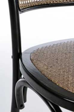 Discount Bizzotto SEDIA IN LEGNO NERA - CARREL