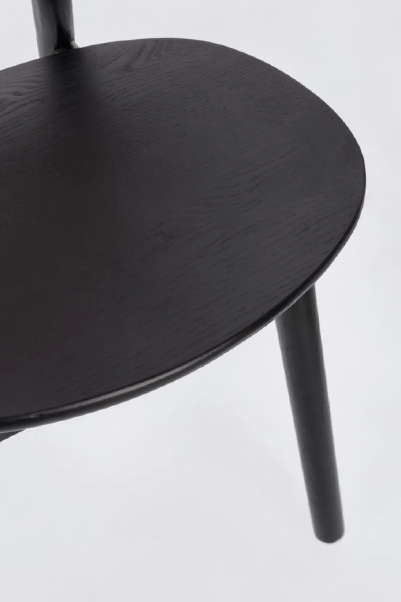 Bizzotto SEDIA IN LEGNO NERO - ADOLIS