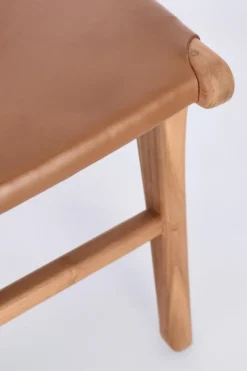 Best Bizzotto SEDIA IN PELLE COGNAC - EUGENIE