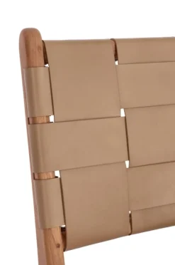 Sale Bizzotto SEDIA IN PELLE TORTORA - JOANNA