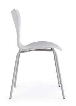 Hot Bizzotto SEDIA IN PLASTICA GRIGIA - TESSA