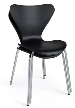 New Bizzotto SEDIA IN PLASTICA NERA - TESSA