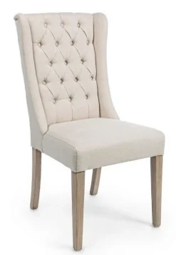 Discount Bizzotto SEDIA IN TESSUTO BEIGE - COLUMBIA