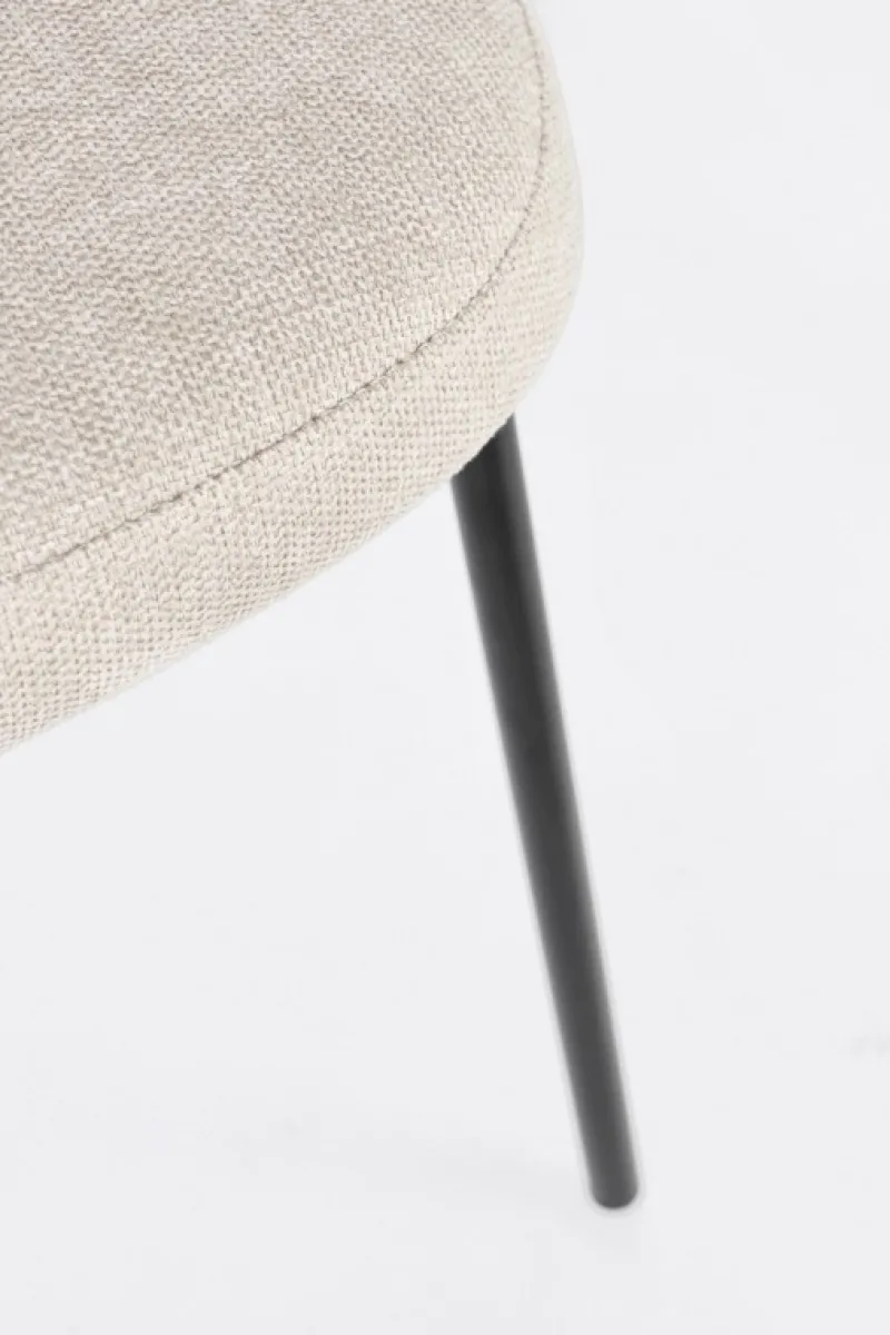 Bizzotto SEDIA IN TESSUTO BEIGE - WENDY