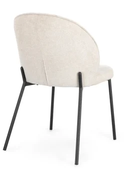 Bizzotto SEDIA IN TESSUTO BEIGE - WENDY