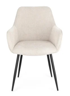 Bizzotto SEDIA IN TESSUTO BEIGE- CORA