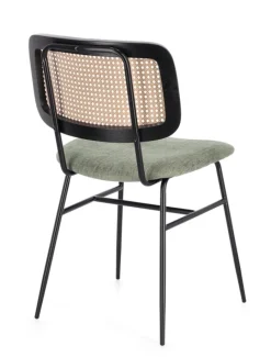 Hot Bizzotto SEDIA IN TESSUTO VERDE - GLENNA