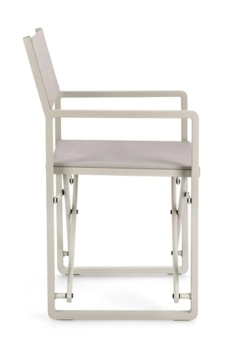 Online Bizzotto SEDIA REGISTA IN ALLUMINIO - KONNOR