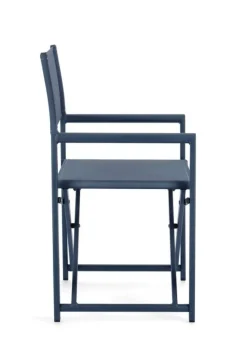 Best Bizzotto SEDIA REGISTA IN ALLUMINIO NAVY - TAYLOR