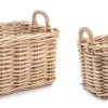 Outlet Bizzotto SET2 CESTA 2M MALANG RETT NATURALE
