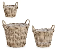 Clearance Bizzotto SET3 CESTA 2M RANDY SVAS GRIGIO