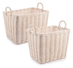 Online Bizzotto SET2 CESTO 2M NARRA SBIANCATO S