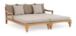 Bizzotto SET2 LOUNGE C-C BALI NATURAL - FSC