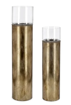 Discount Bizzotto SET2 P.CANDELA BIMALA ORO