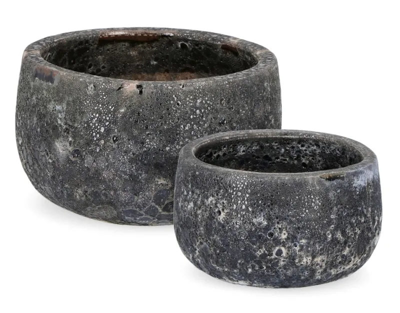 Sale Bizzotto SET2 P.VASO DUYEN TO ANTRACITE