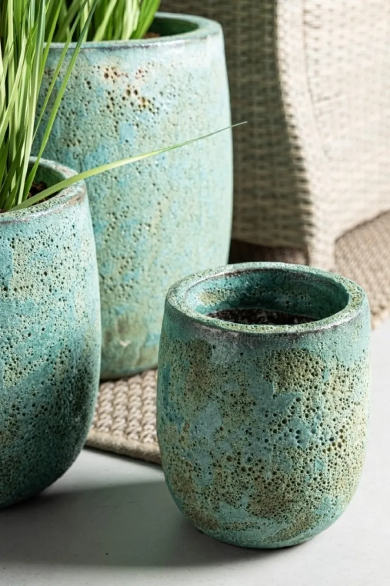 Hot Bizzotto SET3 P.VASO DUYEN TO VERDE