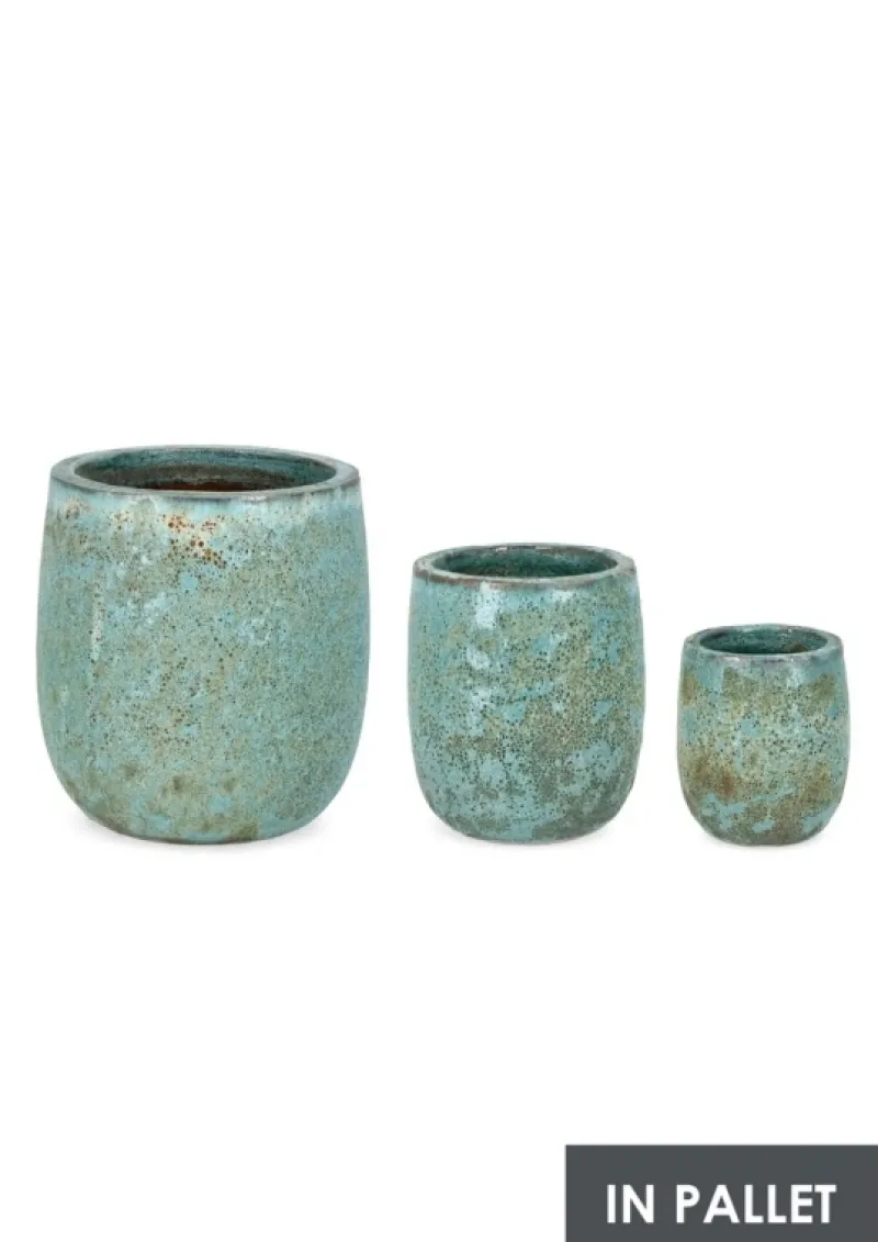 Hot Bizzotto SET3 P.VASO DUYEN TO VERDE