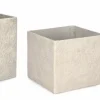 Online Bizzotto SET3 P.VASO MEILI QUADRATO ALTO BEIGE