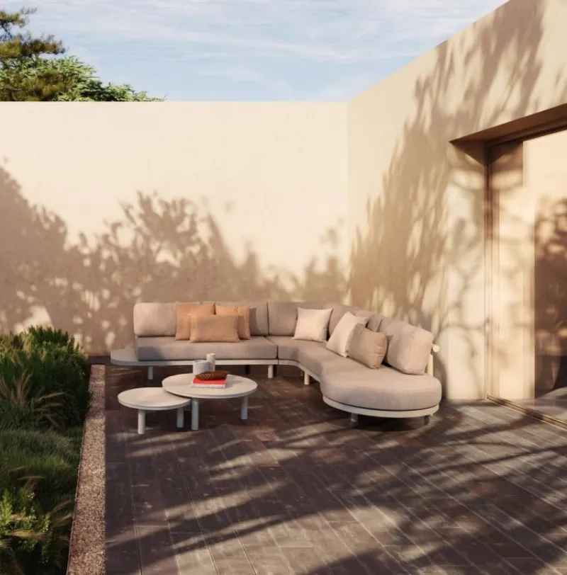 Outlet Bizzotto SET SALOTTO ANG. C-C HERCULES MORNY WG25