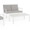 New Bizzotto SET4 SALOTTO C-C KONNOR BIANCO CX21
