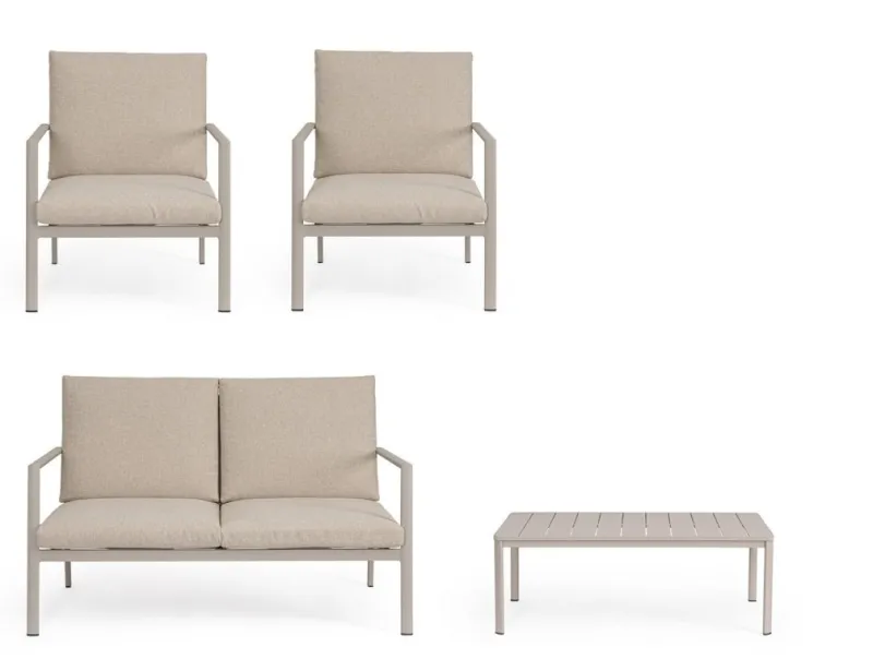 Hot Bizzotto SET4 SALOTTO C-C KONNOR RASTIN