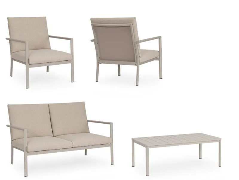 Hot Bizzotto SET4 SALOTTO C-C KONNOR RASTIN