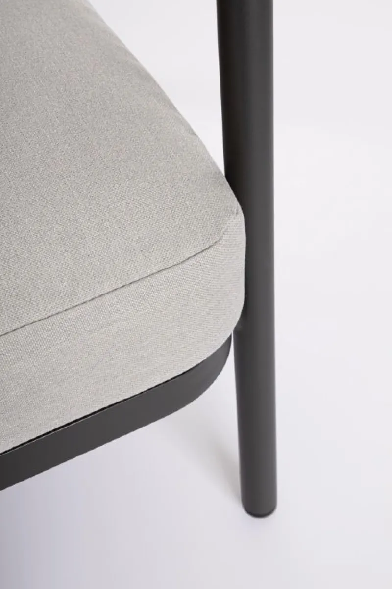 Bizzotto SET4 SALOTTO C-C MIRAVET ANTRACITE/KHAKI