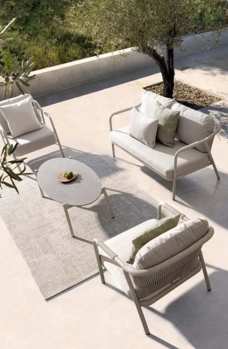 Outlet Bizzotto SET4 SALOTTO C-C MIRAVET SATURN